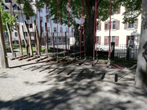 Spielplatz Münster - klettern