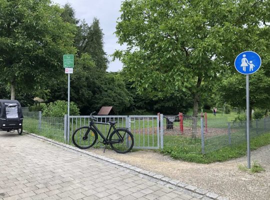 Spielplatz Eichbühl - Eingang