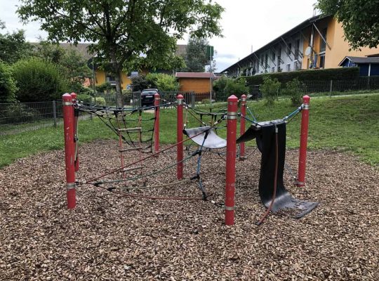 Spielplatz Eichbühl - Kletternetze
