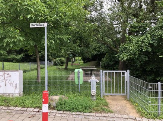 Spielplatz Eichbühl - zweiter Eingang