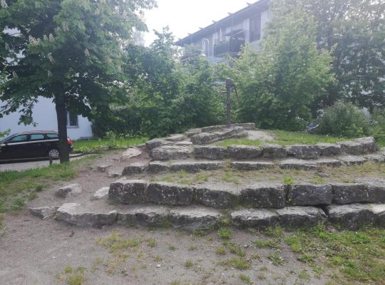 Spielplatz Erich-Bloch-Weg - Wasserpumpe