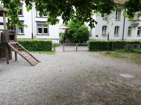 Spielplatz Gütle - eingezäunt