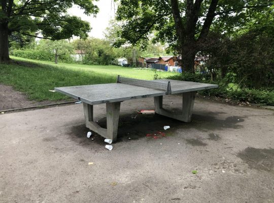 Spielplatz Haidelmoosschule - Tischtennis