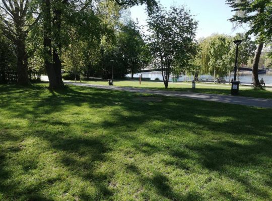 Spielplatz Herosepark - Fahrradwege