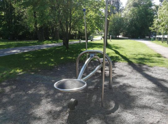 Spielplatz Herosepark - Wippe