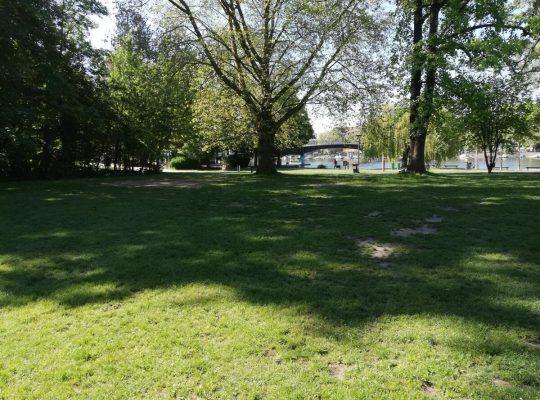 Spielplatz Herosepark - grünfläche