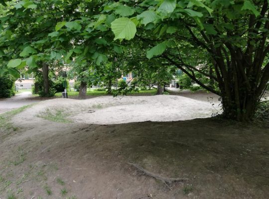 Spielplatz Hindenburgpark - Sand