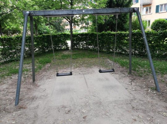 Spielplatz Hindenburgpark - schaukel