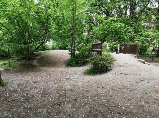 Spielplatz Hindenburgpark - spielhügel
