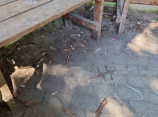 Spielplatz Hockgraben - Schmutz