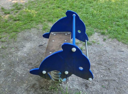 Spielplatz Hörlepark - Federwippe