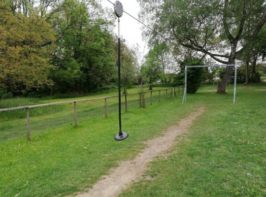 Spielplatz Holdersteig Litzelstetten - Seilbahn