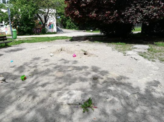Spielplatz Palmenhauspark - Sandkasten