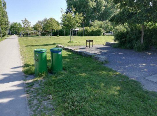 Spielplatz Schänzle - Mülleimer