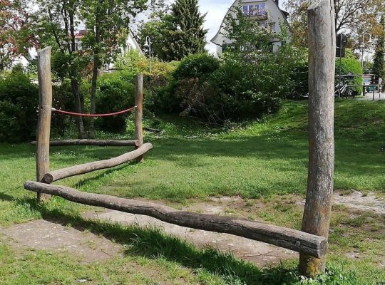 Spielplatz Schmugglerbucht - balancieren