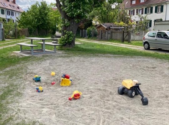 Spielplatz Sierenmoos - sandelbereich