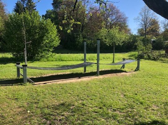 Spielplatz Urisberg Sprungmatte