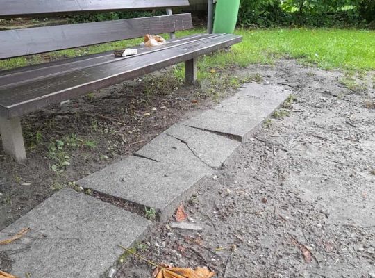 Spielplatz Stadelhofen - Müll und ungepflegt